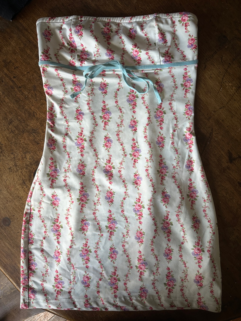 Edikted Strapless Mini Dress